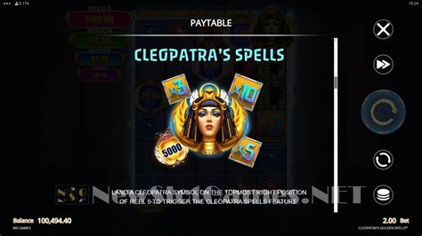 Slot Cleopatra S Golden Spells